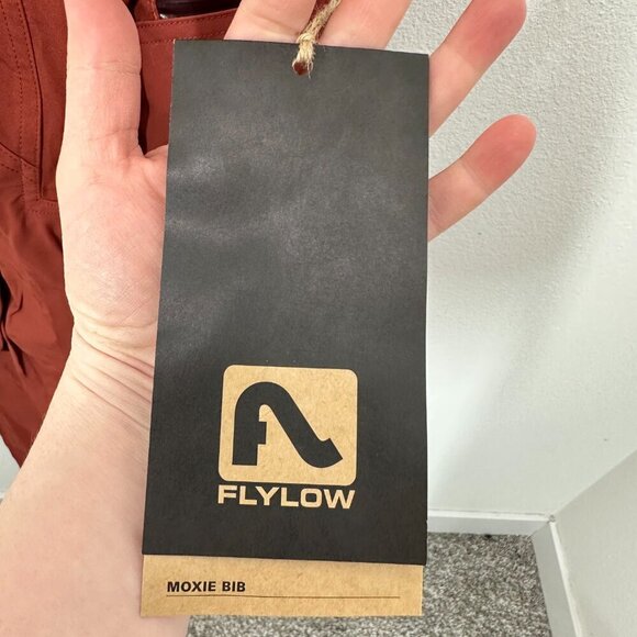 Flylow Women's Moxie Bib Pant Skiing Snowboarding Outdoors Size M Redwood NWT - Picture 7 of 10